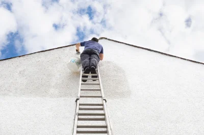 Peinture extérieure à la Vernotte — façades et ravalement